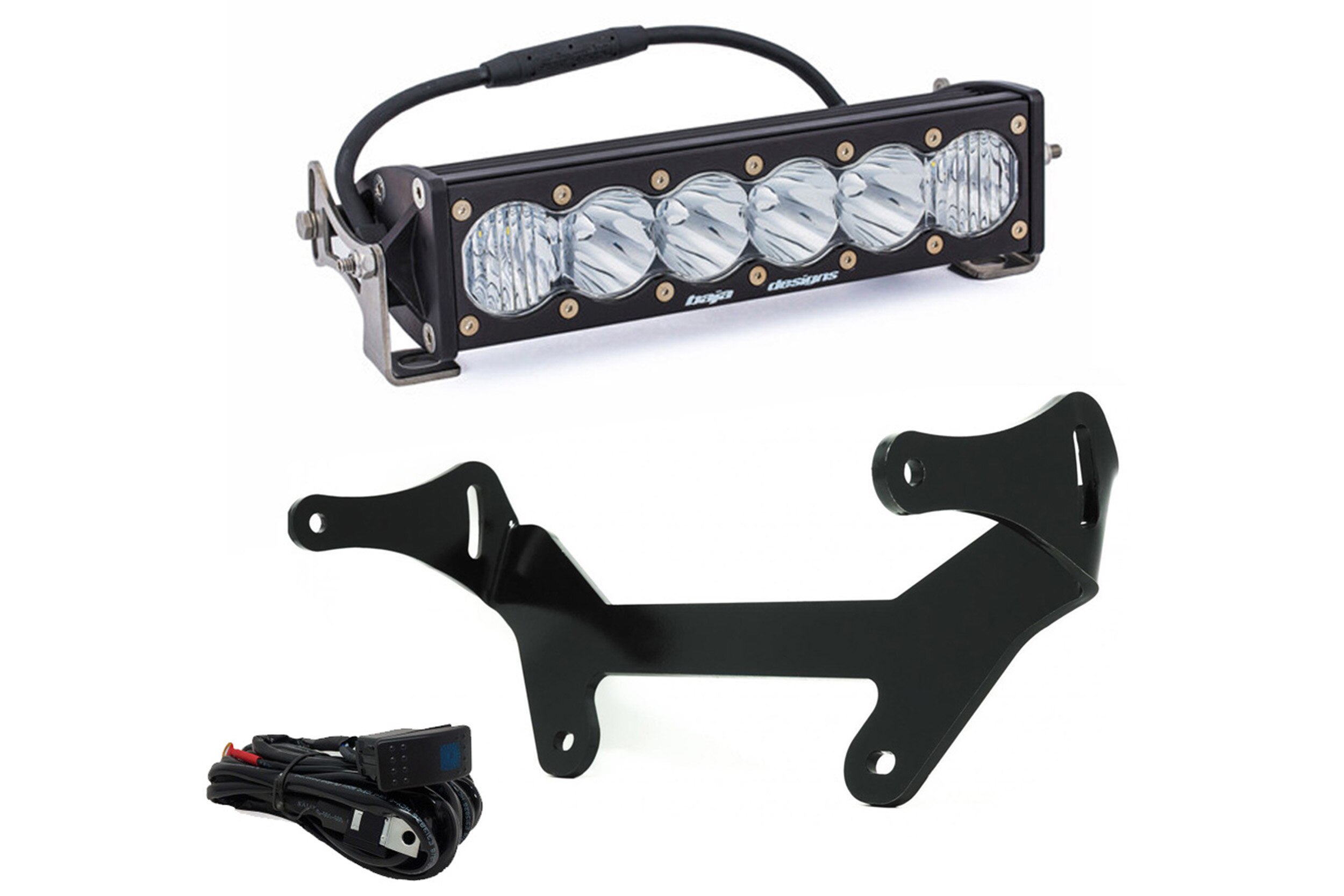 17-24 Can-Am Maverick X3 OnX6+ 10" Shock Mount Light Bar Kit